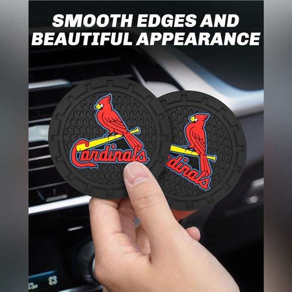 St. Louis Cardinals Car Cup Coasters NWT - Picture 6 of 8